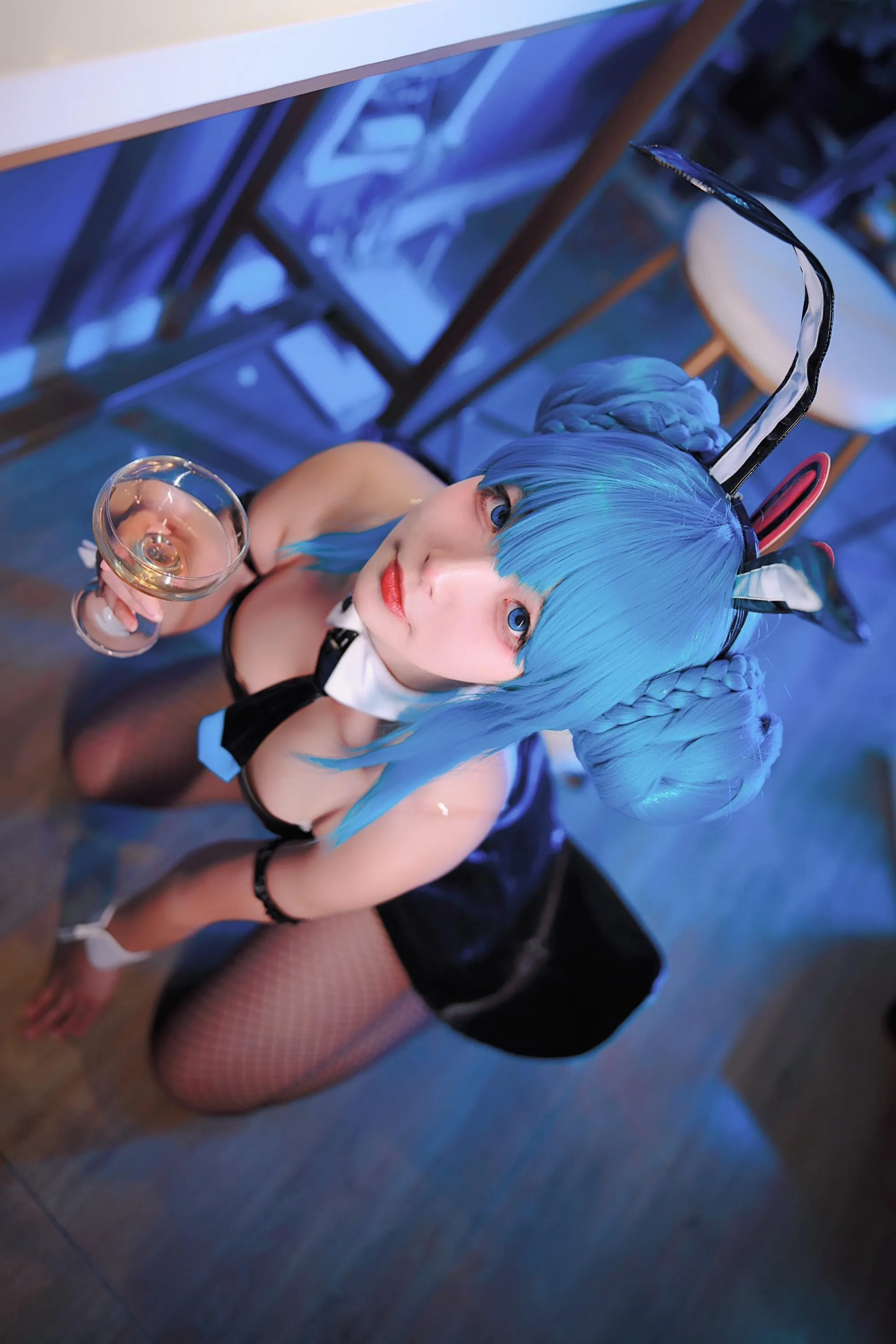 yuuhui玉汇 – NO.026 初音黑兔 [48P]插图4